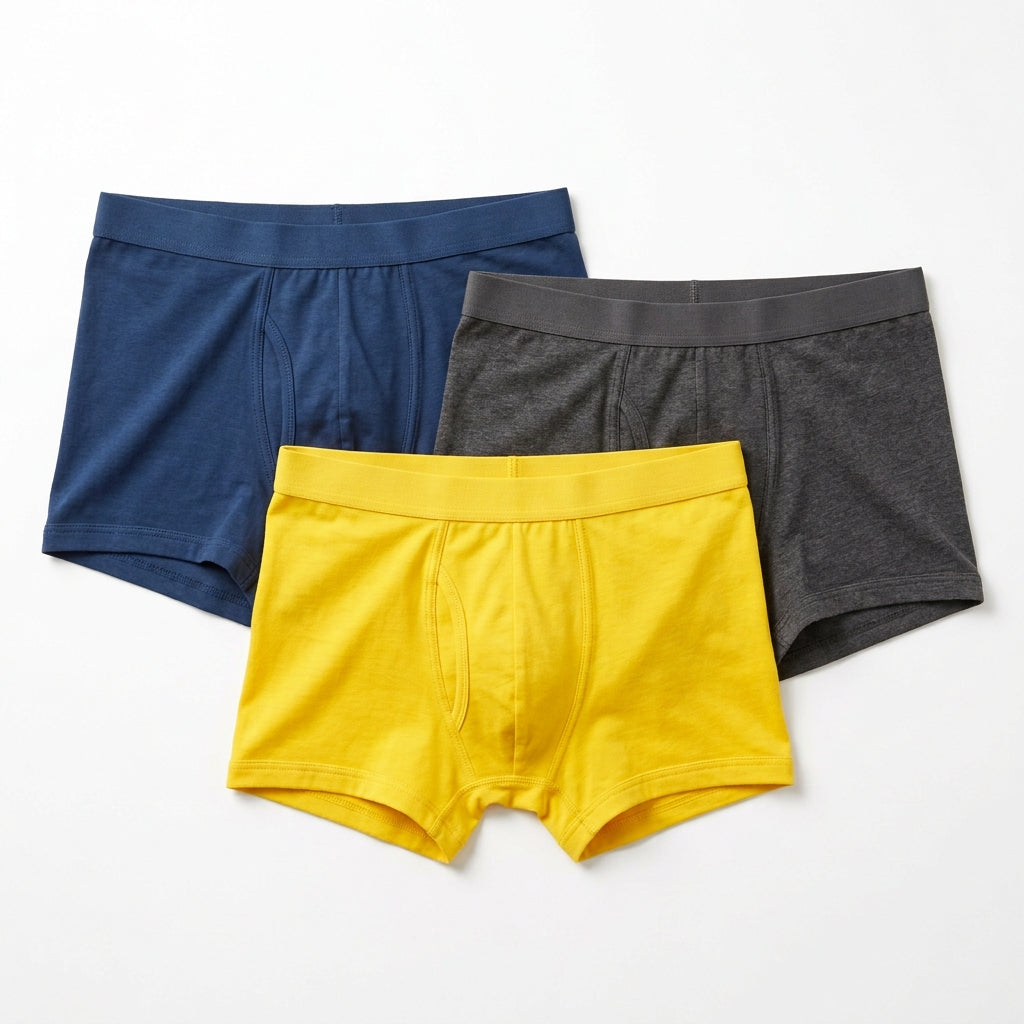 Everyday Breathable Soft Cotton Boxer Briefs